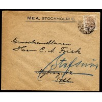 F.73, 3 öre Wappen, STOCKHOLM 17-7-19