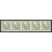 F.281, 40 öre Gustaf V, typ II, 5-strip **