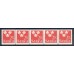 F.314, 2.55 kr Tre Kronor, 5-strip **