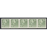 F.324A, 5 öre Bellman, 5-stripe **