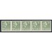 F.324A, 5 öre Bellman, 5-strip **