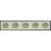 F.364, 40 öre Sparbanksrörelsen 125 år, 5-strip **