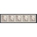F.400A, 10 öre Gustaf VI Adolf, typ I, 5-strip **