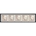 F.409, 30 öre Gustaf VI Adolf, typ I, 5-strip **