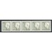 F.412, 40 öre Gustaf VI Adolf, typ I, 5-strip **