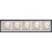 F.415v, 25 öre Gustaf VI Adolf, typ II, 5-strip **