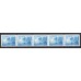 F.988, 1.30 kr Nobelpristagare 1916, 5-strip **