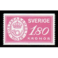 F.1286, 1.80 kr Postsparandet 100 år
