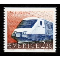 F.1518, 2.20 kr Europa XVII. Transpot och kommunikation