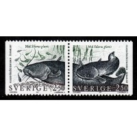 F.1666+1667SX, 2.50 kr Sällsynta sötvattenfiskar