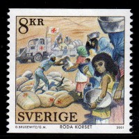 F.2264, 8 kr Centenary of the Nobel peaceprize