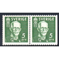 F.266CB, 5 öre 80th Birthday of King Gustaf V [used]