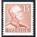 F.275A, 15 öre Gustaf V profil höger, typ II [stämplat]