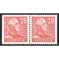 F.276BB, 20 öre Gustaf V profil höger, typ II [stämplat]
