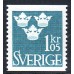F.295, 1.05 kr Tre kronor **