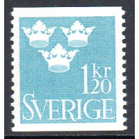 F.299, 1.20 kr Tre kronor [stämplat]