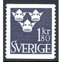 F.306, 1.80 kr Tre kronor [stämplat]