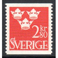 F.315, 2.80 kr Tre kronor [stämplat]