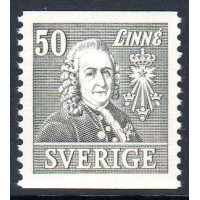 F.323, 50 öre Carl von Linné [stämplat]