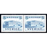 F.332BB, 5 kr Stockholms slott II [stämplat]