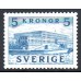 F.332C, 5 kr Stockholms slott II [stämplat]