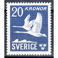 F.337C, 20 kr Flygande svanar **