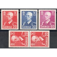 F.344-346, Gustaf V 85 år **