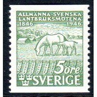 F.368A, 5 öre Centenary of the Swedish Agricultural Shows [used]