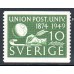F.390A, 10 öre Världspostföreningen (UPU) 75 år **