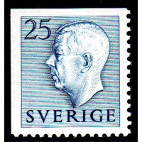F.406D1, 25 öre Gustaf VI Adolf, typ I **