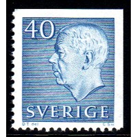 F.428D2, 40 öre Gustaf VI Adolf, typ III **