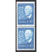 F.616BB, 45 öre 85th Birthday of King Gustaf VI Adolf **