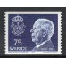 F.843, 75 öre Gustaf VI Adolf 1882-1973 [stämplat]