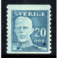 F.151Ac, 20 öre Gustaf V - en face **, gott ex