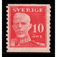F.149Abz, 10 öre Gustaf V - en face **, med vm bz