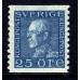 F.183a, 25 öre Posthorn *, with hinge