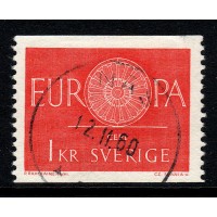 F.518, 1 kr Europa I, NÅS 12-11-60 [W/D]