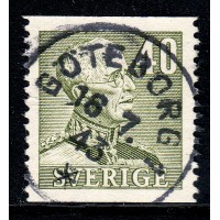 F.281, 40 öre Gustaf V typ II, GÖTEBORG 16-7-43