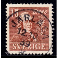 F.321C, 15 öre Linné, JÄRLÅSA 12-10-39 [C/U]