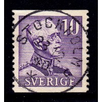 F.273A, 10 öre Gustaf V typ II, STOCKHOLM 23-12-40, prakt