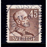 F.282, 45 öre Gustaf V typ II, HÖGLANDSTORGET 11-5-49 [A/U]