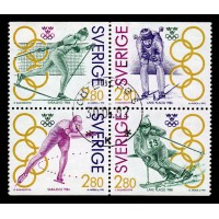 F.1722-1725HBL, 2.80 kr Olympic gold II, GÖTEBORG 30-4-92