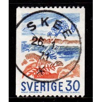 F.614A, 30 öre Definitive Stamps, SKEE 26-1-71 [O/BO]