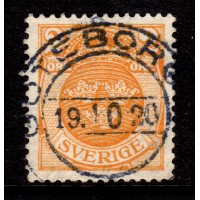 F.72, 2 öre Wappen, GÖTEBORG 19-10-20