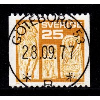 F.915v2, 25 öre Vendeltid - Guldgubbar, GÖTEBORG 28-9-77
