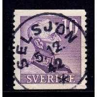 F.273A, 10 öre Gustaf V typ II, SELSJÖN 5-12-42 [Y/Å]