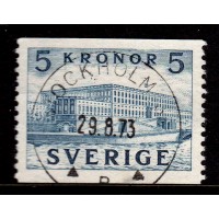 F.332A, 5 kr Slottet II, STOCKHOLM 29-8-73