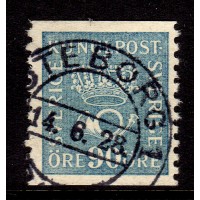 F.166a, 85 öre Postemblem, GÖTEBORG 14-6-28