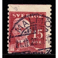 F.150v, 15 öre Gustaf V - full face, part of two stamps