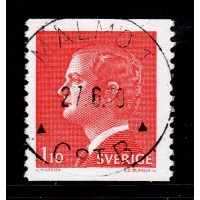 F.919Av2, 1.10 kr Carl XVI Gustaf, typ I, MALMÖ 27-6-79